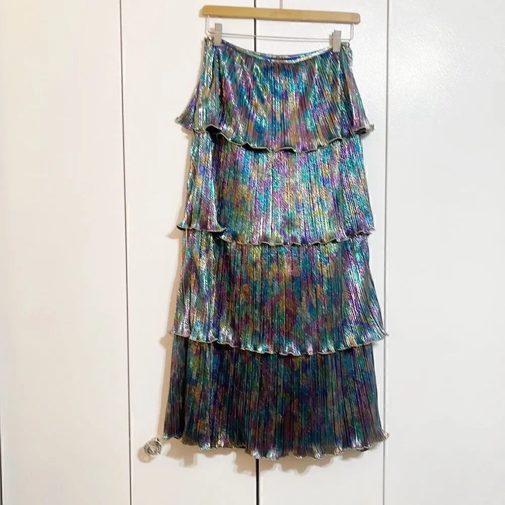 SAYLOR x Free People Multicolor Iridescent Gianna Set Size S